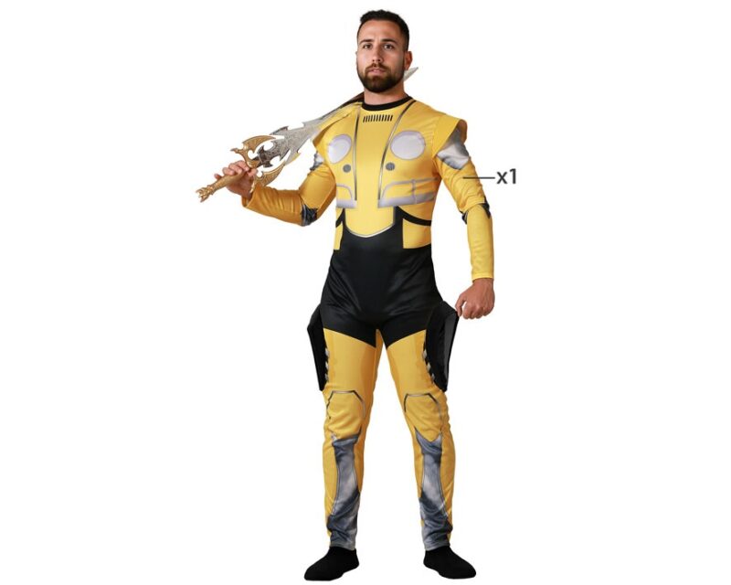 disfraz de robot amarillo para hombre 800x640 - DISFRAZ DE BUMBLEBEE TRANSFORMERS PARA HOMBRE