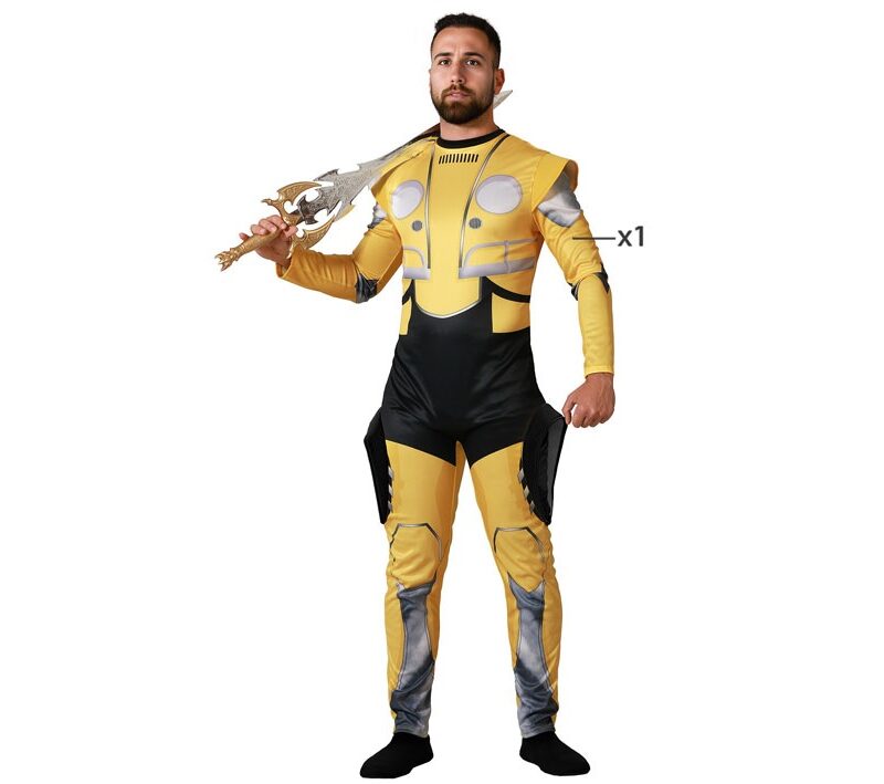 disfraz de robot amarillo para hombre 800x709 - DISFRAZ DE BUMBLEBEE TRANSFORMERS PARA HOMBRE