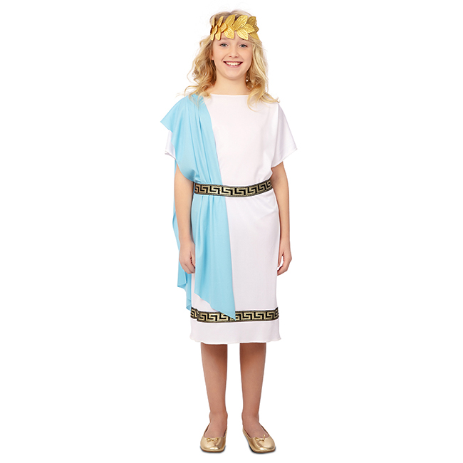 disfraz de romana para niña 1 - DISFRAZ DE ROMANA PARA NIÑA