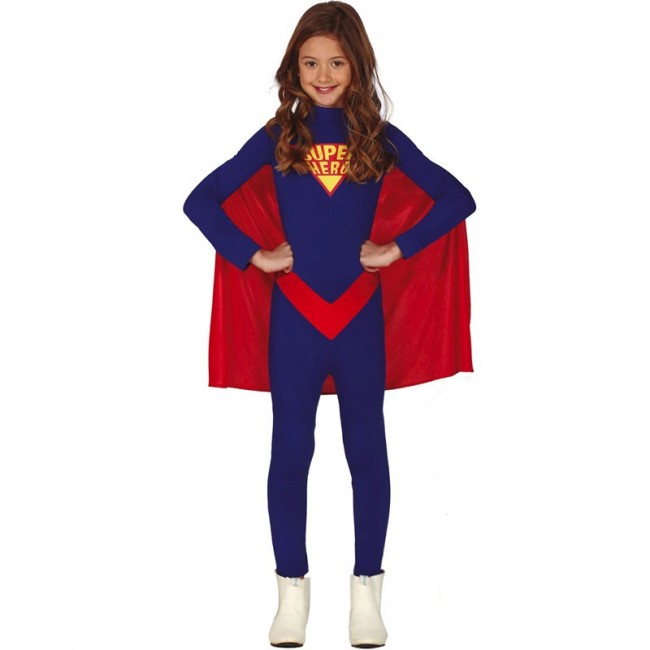 disfraz de superheroina kryptonita para nina - DISFRAZ DE SUPERWOMAN - CÓMIC INFANTIL
