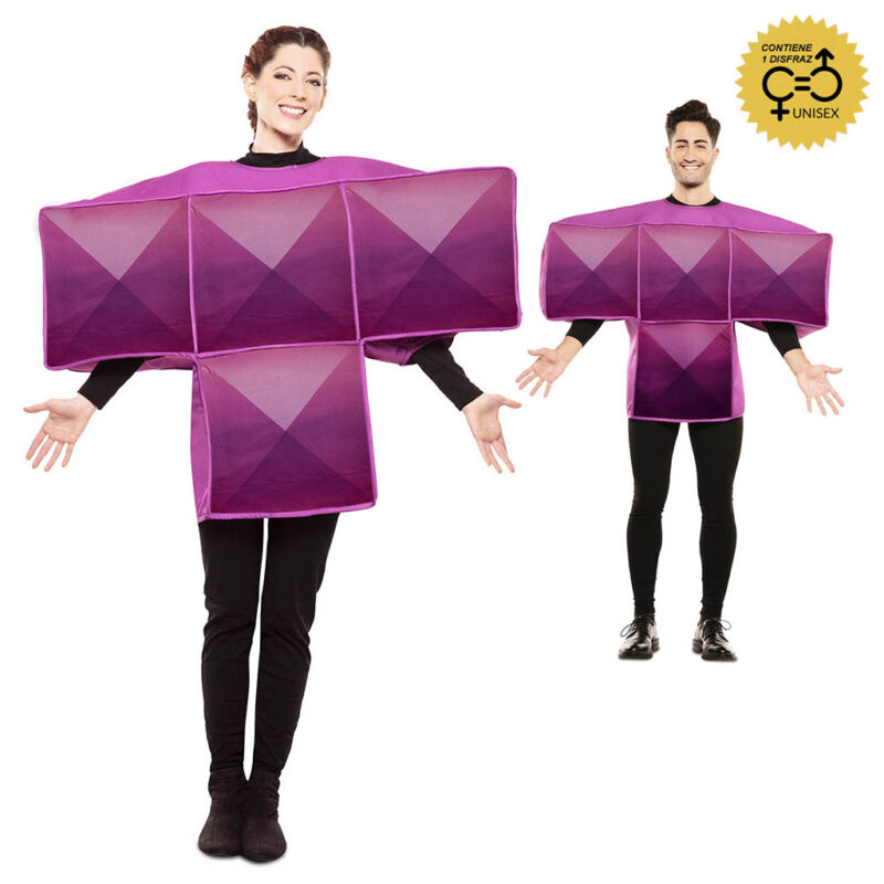 disfraz de tetris púrpura unisex 800x800 - DISFRAZ DE TETRIS PÚRPURA UNISEX ADULTO