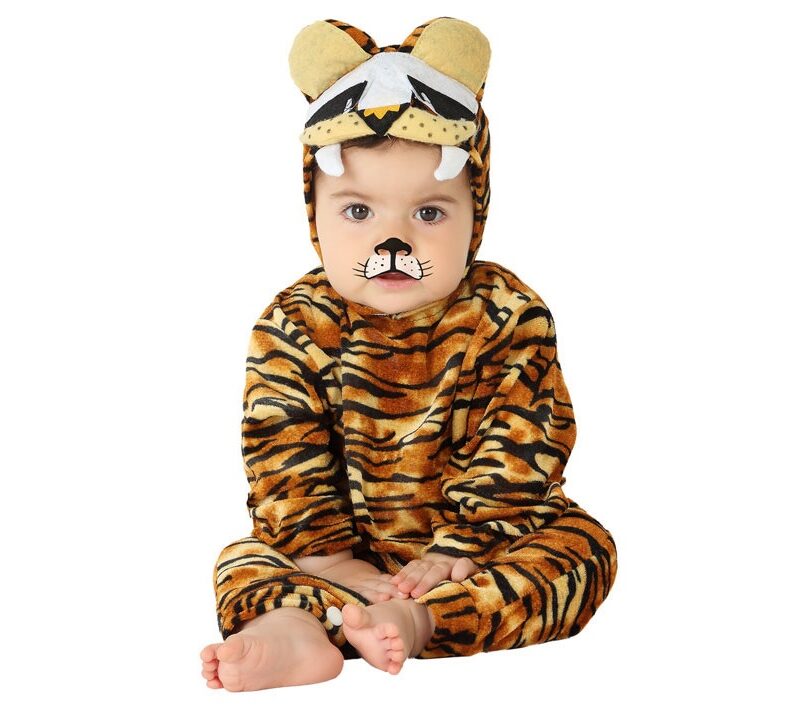 disfraz de tigre bebé 800x709 - DISFRAZ DE TIGRE BEBÉ