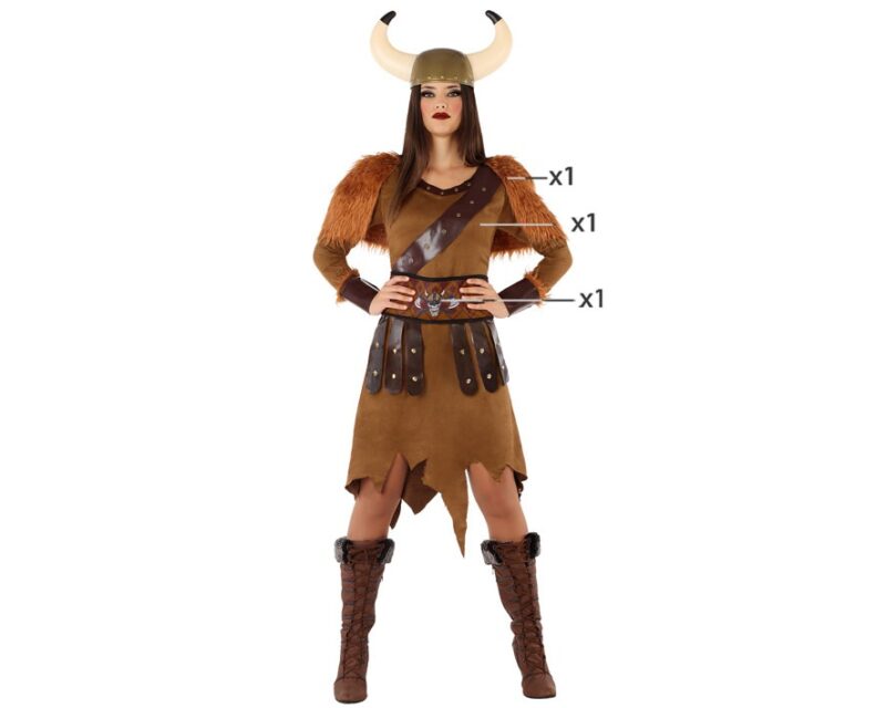 disfraz de vikinga para mujer 1 800x640 - DISFRAZ DE VIKINGA PARA MUJER