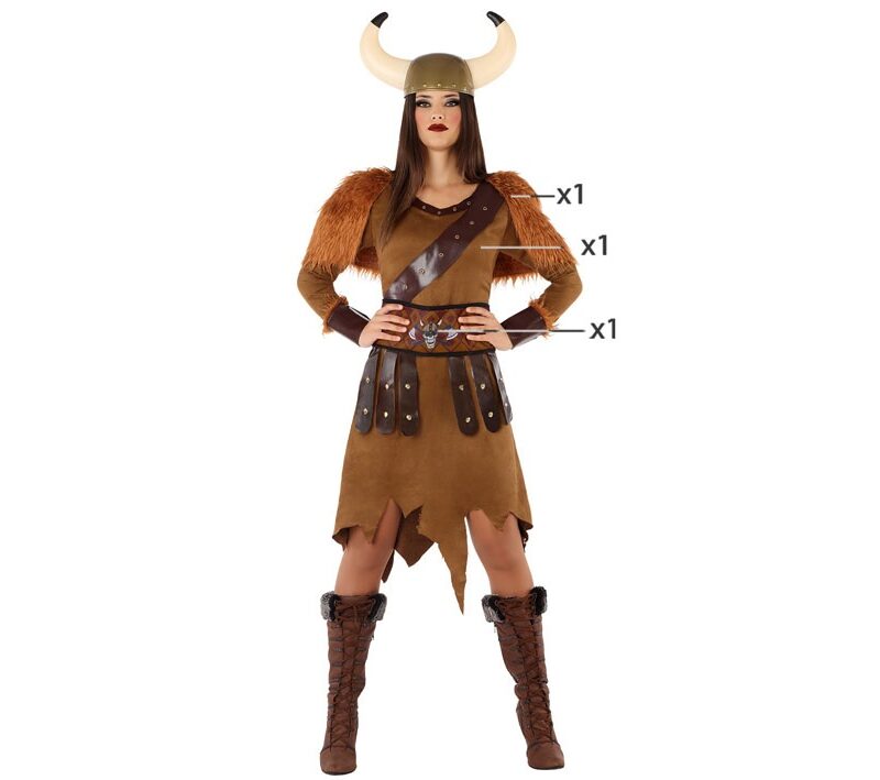 disfraz de vikinga para mujer 1 800x709 - DISFRAZ DE VIKINGA PARA MUJER