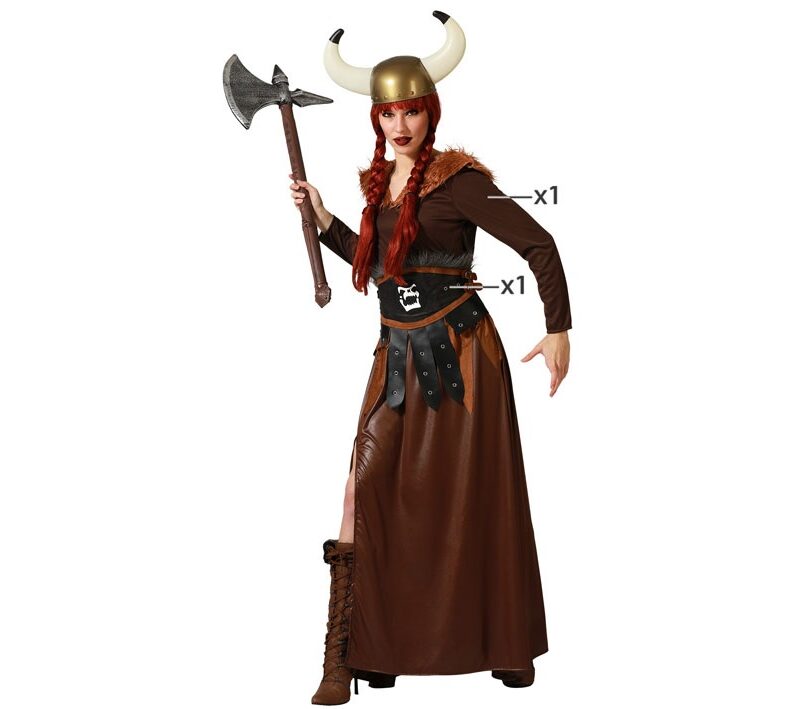 disfraz de vikinga para mujer 2 800x709 - DISFRAZ DE VIKINGA PARA MUJER