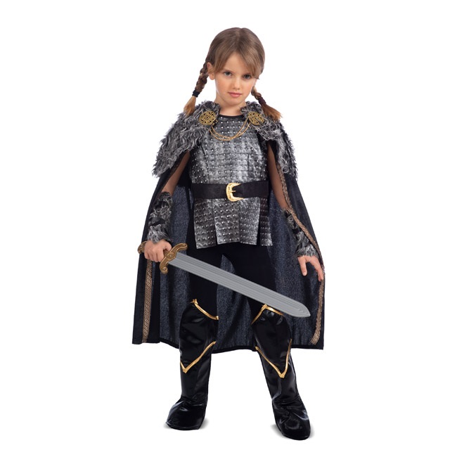 disfraz de vikinga para niña - DISFRAZ DE DAMA VIKINGA PARA NIÑA
