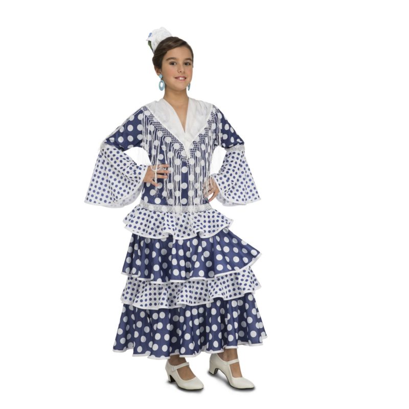 disfraz flamenca soleá niña 800x800 - DISFRAZ DE FLAMENCA SOLEÁ NIÑA