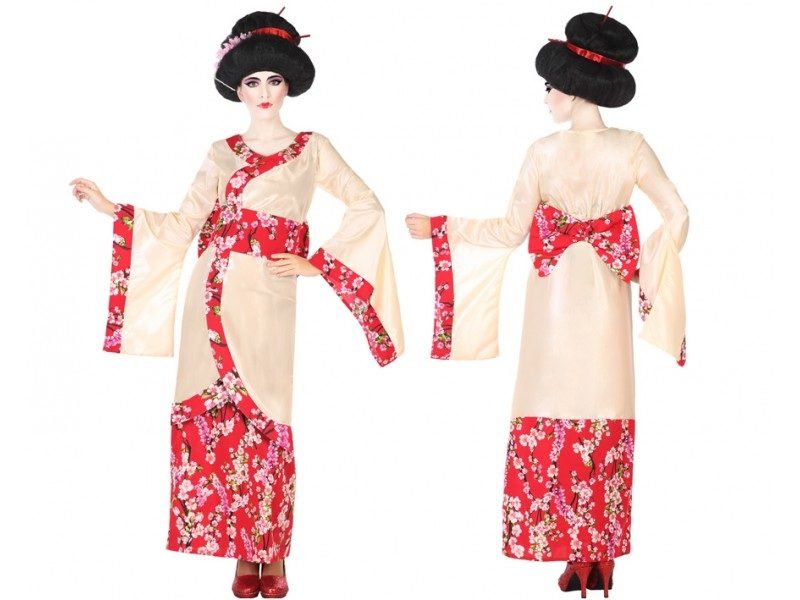 disfraz geisha mujer 800x600 - DISFRAZ DE GEISHA BEIG MUJER