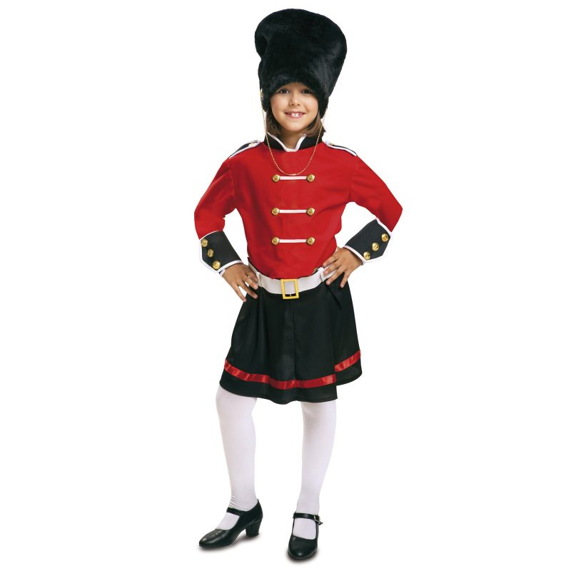DISFRAZ DE GUARDIA INGLESA NIÑA