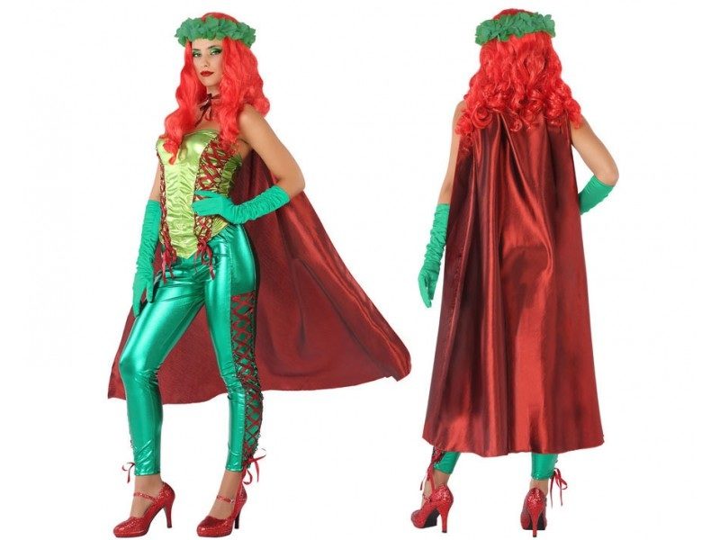 disfraz heroe comic verde mujer 800x600 - DISFRAZ DE AQUAMAN MUJER