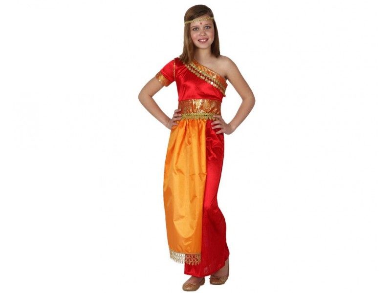 disfraz hindu niña 800x600 - DISFRAZ DE HINDÚ NIÑA