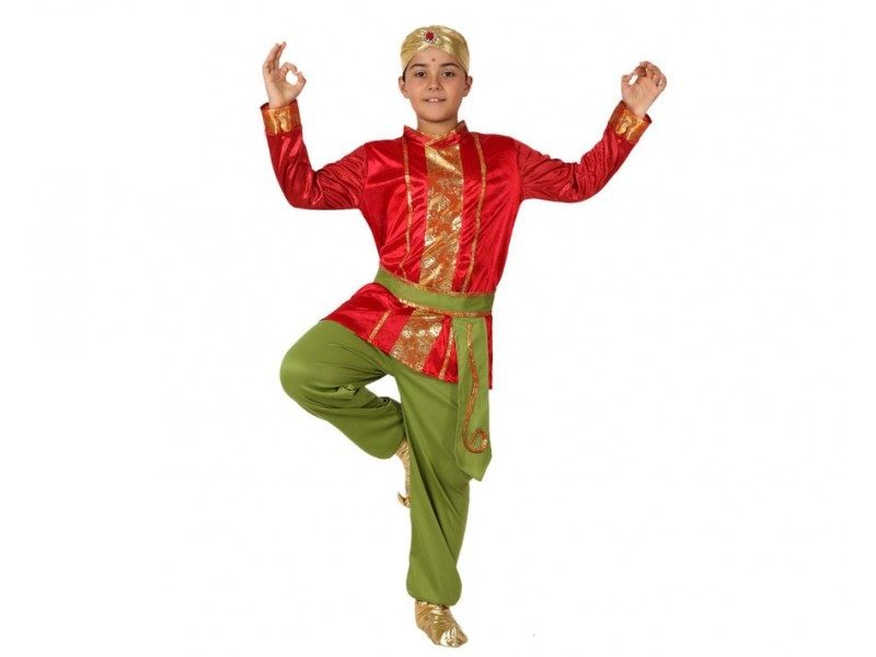 disfraz hindu niño 800x600 - DISFRAZ DE HINDÚ NIÑO