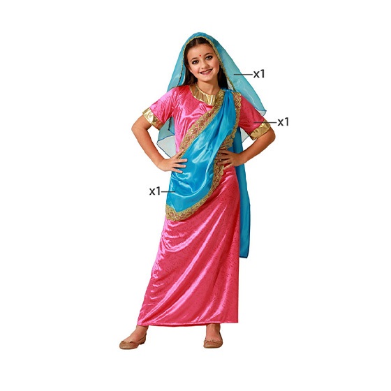 disfraz hindú para niña - DISFRAZ DE HINDÚ PARA NIÑA