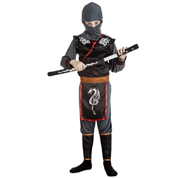 disfraz ninja rojo niño - DISFRAZ DE NINJA  NIÑO