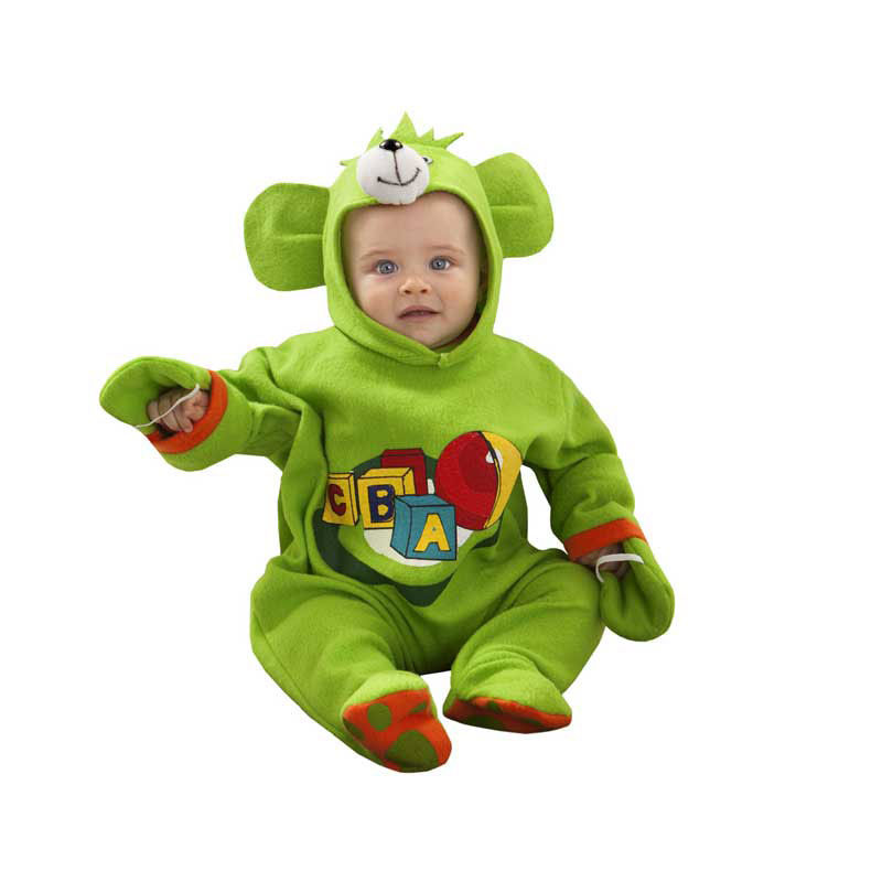 disfraz osito verde bebé - DISFRAZ DE OSITO VERDE BEBÉ