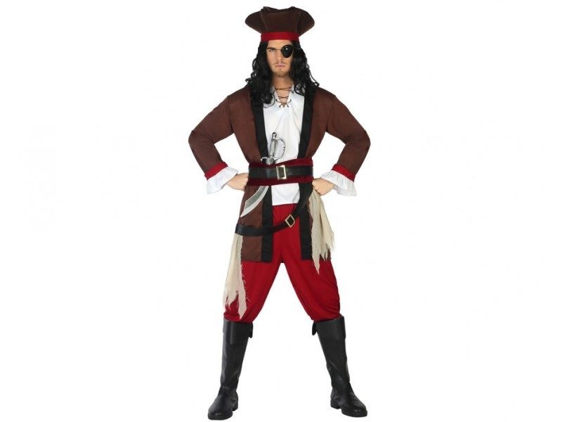 disfraz pirata bucanero hombre 800x600 - DISFRAZ DE PIRATA BUCANERO HOMBRE
