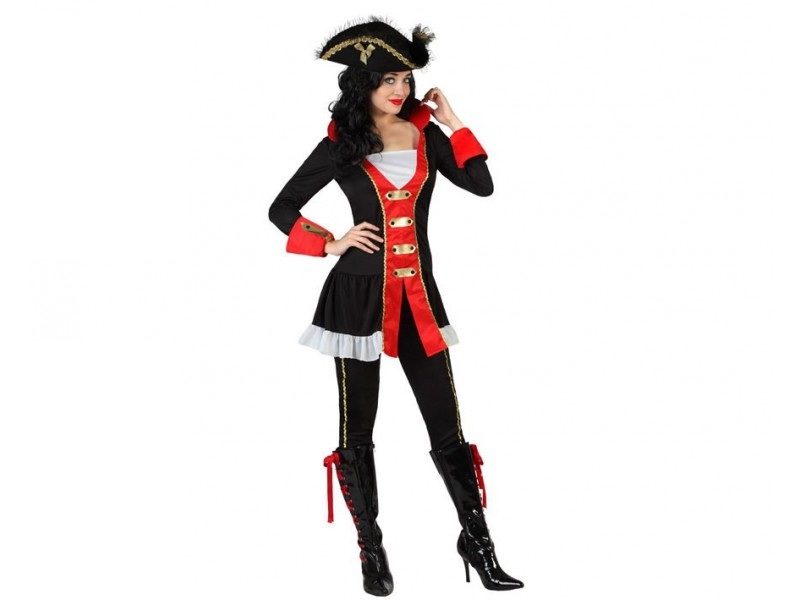 disfraz pirata mujer.. 800x600 - DISFRAZ DE PIRATA NEGRO MUJER