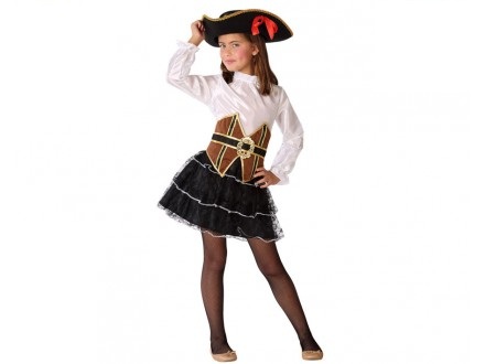 disfraz pirata niña 3 - DISFRAZ DE PIRATA NIÑA
