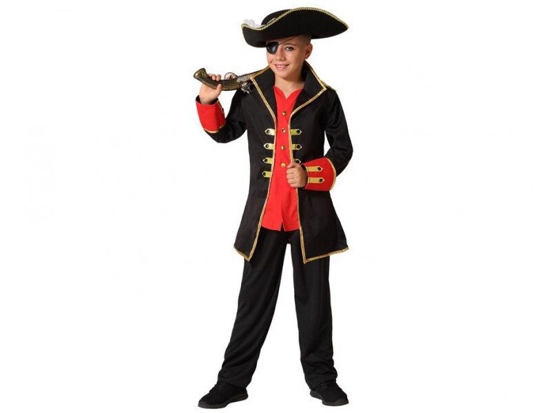 disfraz pirata niño 5 800x600 - DISFRAZ CAPITÁN PIRATA PARA NIÑO