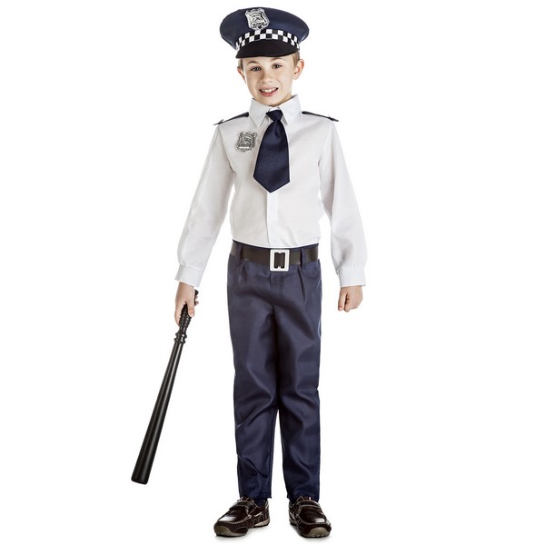 disfraz policia camisa niño - DISFRAZ POLICIA CAMISA NIÑO