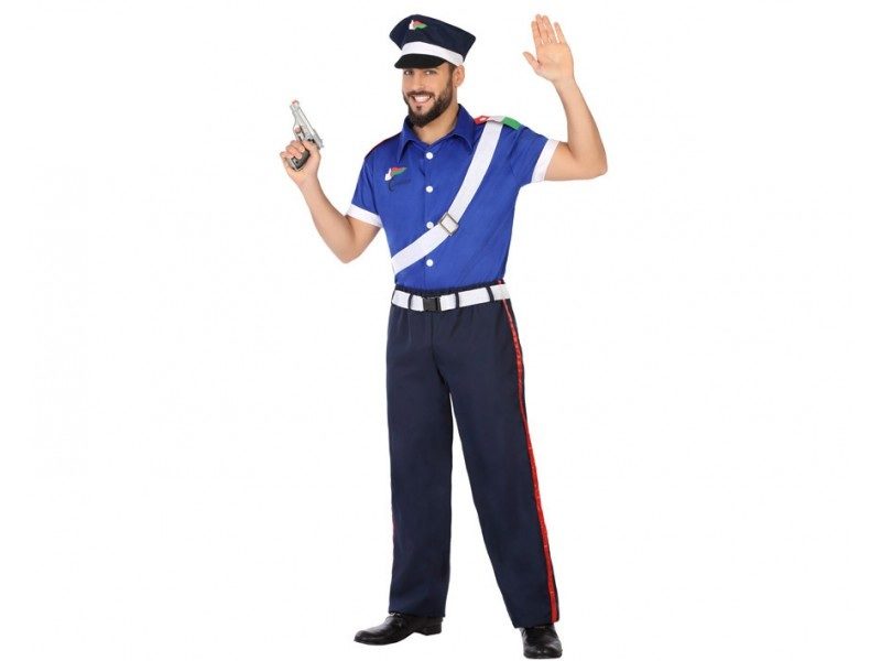 disfraz policia hombre 1 800x600 - DISFRAZ DE POLICIA MANGA CORTA HOMBRE