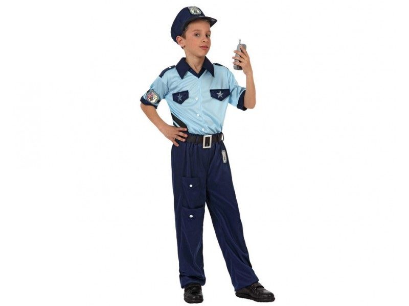 disfraz policia niño 2 800x600 - DISFRAZ DE AGENTE POLICIA NIÑO
