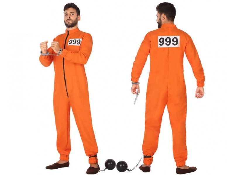disfraz preso naranja hombre 800x600 - DISFRAZ DE PRESO NARANJA HOMBRE