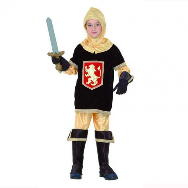disfraz rey medieval niño 1 - DISFRAZ DE CABALLERO MEDIEVAL LEÓN NIÑO