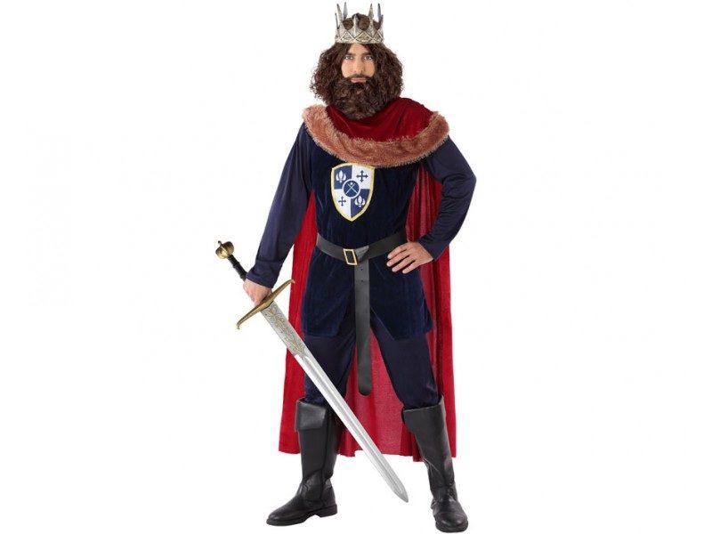 disfraz rey medieval rojo hombre 800x600 - DISFRAZ DE REY MEDIEVAL ROJO HOMBRE