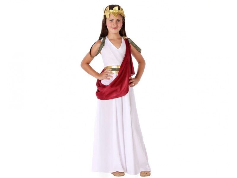 disfraz romana niña 2 800x600 - DISFRAZ DE ROMANA B/R NIÑA