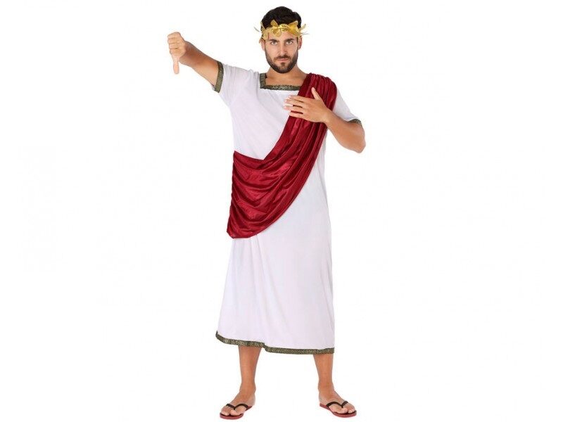 DISFRAZ DE ROMANO TÚNICA HOMBRE