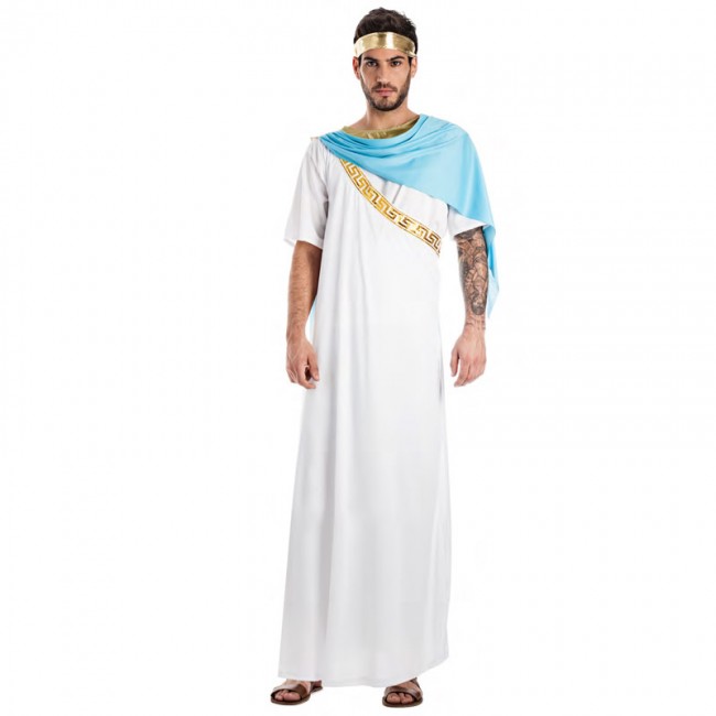 disfraz sacerdote griego para hombre - DISFRAZ SACERDOTE GRIEGO HOMBRE