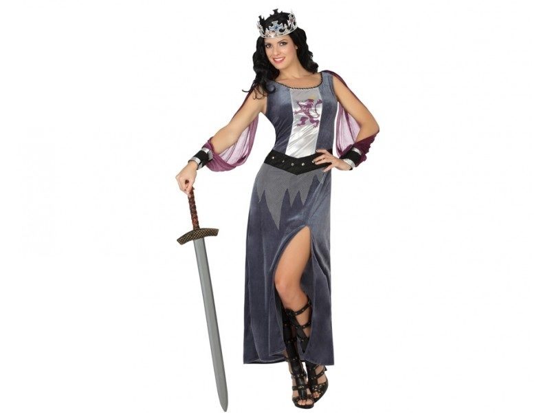 disfraz soldado medieval mujer 800x600 - DISFRAZ DE GUERRERA MEDIEVAL  MUJER