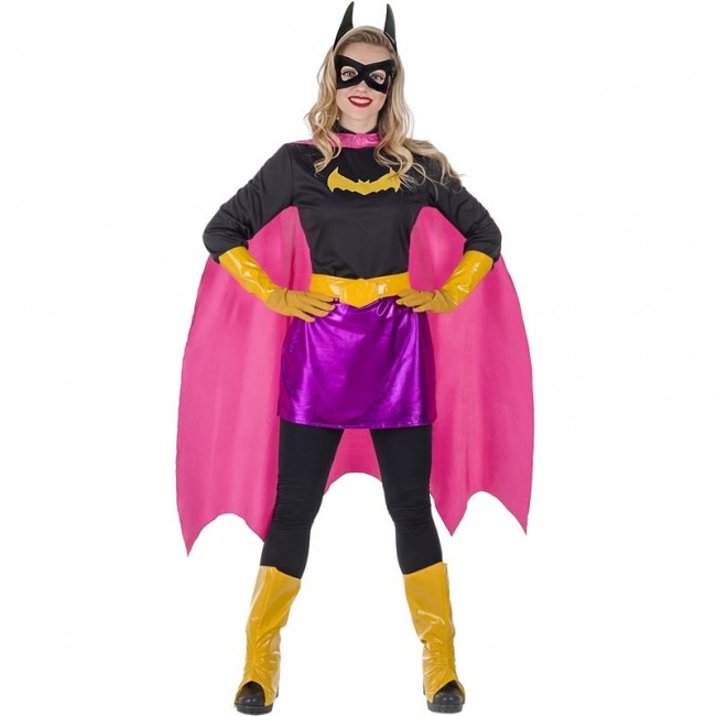 disfraz superheroina murcielago para mujer - DISFRAZ DE SUPERHEROÍNA MURCIELAGO MUJER