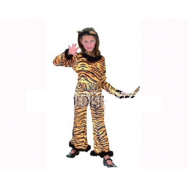 disfraz tigresa salvaje niña - DISFRAZ DE TIGRESA SALVAJE NIÑA