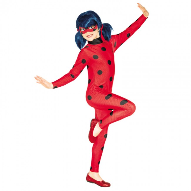 disfraz de ladybug para ni a   bandai  - DISFRAZ DE LADYBUG INFANTIL PARA NIÑA